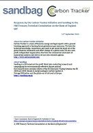 Bank of England bill Р response