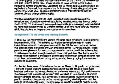 The Case of ArcelorMittal