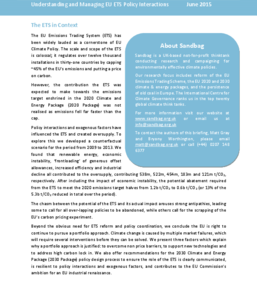 Putting the Emissions Trading Scheme in context