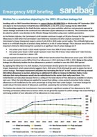 Emergency Briefing objecting to the 2015-19 carbon leakage list